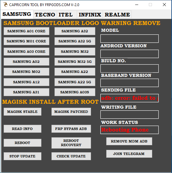 CAPRICORN TOOL BY FRPGODS V2.0