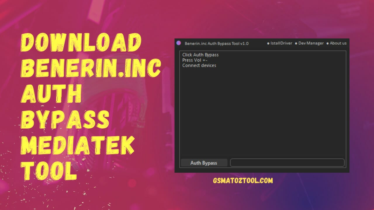Benerin. Inc auth bypass mediatek tool free download