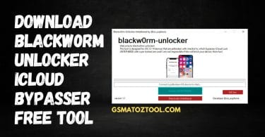 Download Blackw0rm Unlocker iCloud Bypasser Free Tool