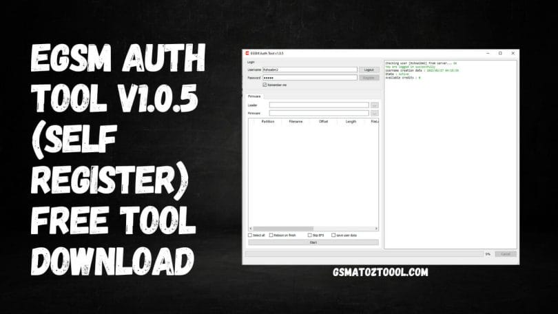 Download EGSM Auth Tool v1.0.5 (Self Register) Free Tool