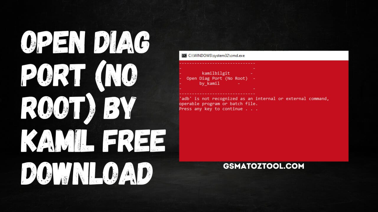 Download open diag port (no root) by kamil free tool Download open diag port (no root) by kamil free tool