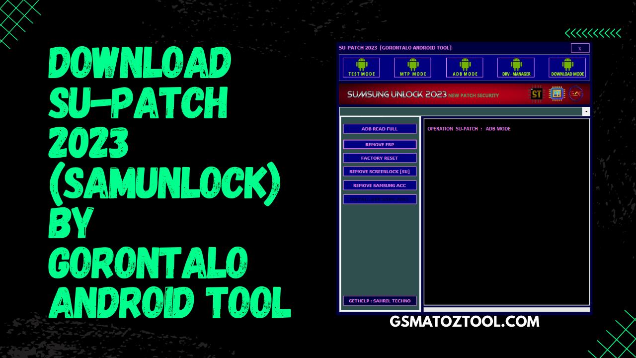 Su-patch 2023 gorontalo android tool free download Su-patch 2023 gorontalo android tool free download