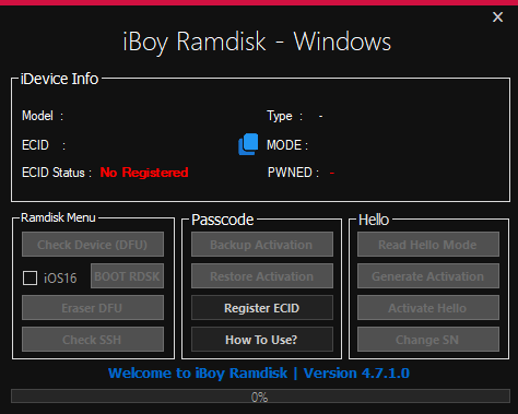 Download iBoy Ramdisk Tool