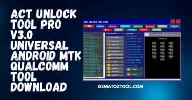 Act unlock tool pro v3. 0 universal android mtk qualcomm tool download