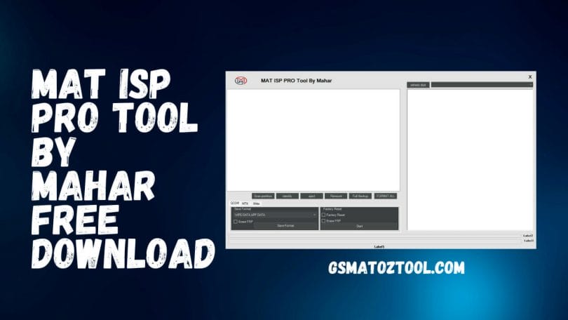 Download MAT ISP PRO Tool By Mahar Free Tool