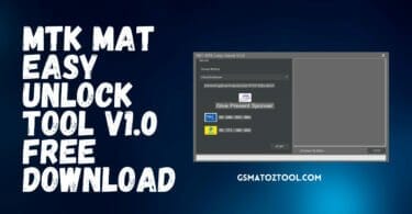 Mtk mat easy unlock v1. 0 latest version tool download