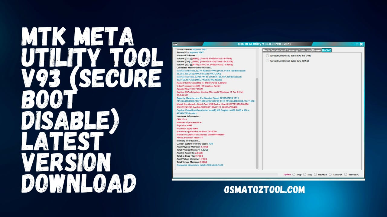 Mtk meta utility v93 latest version tool download