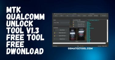 MTK Qualcomm Unlock Tool v1.3 FREE Tool Free Dwonload