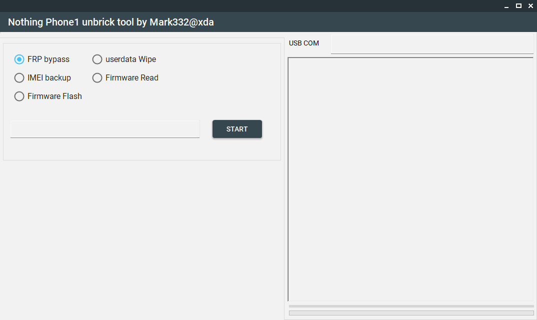 Nothing phone1 unbrick tool Nothing phone1 unbrick tool