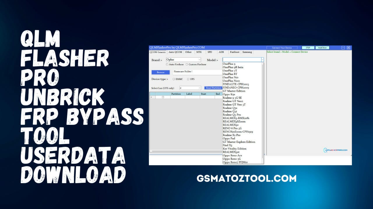 Qlm flasher pro mtk or qualcomm and spd tool free download