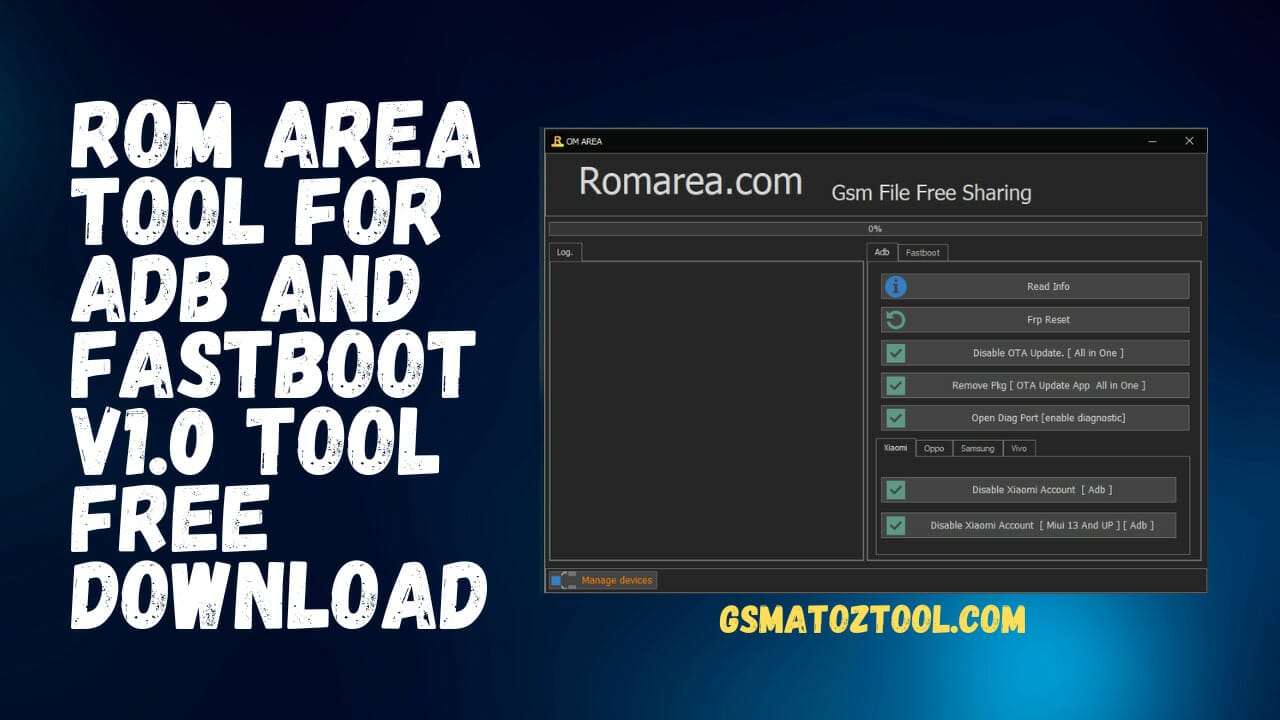 Rom area tool for adb and fastboot tool download Rom area tool for adb and fastboot tool download