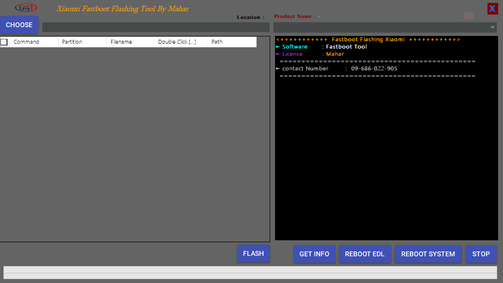 Xiaomi fastboot flashing tool Xiaomi fastboot flashing tool