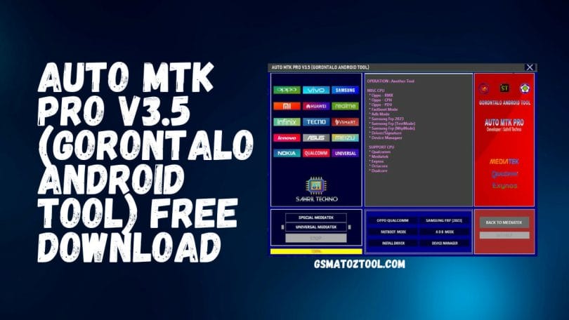 Auto MTK PRO v3.5 (Gorontalo Android Tool) Download