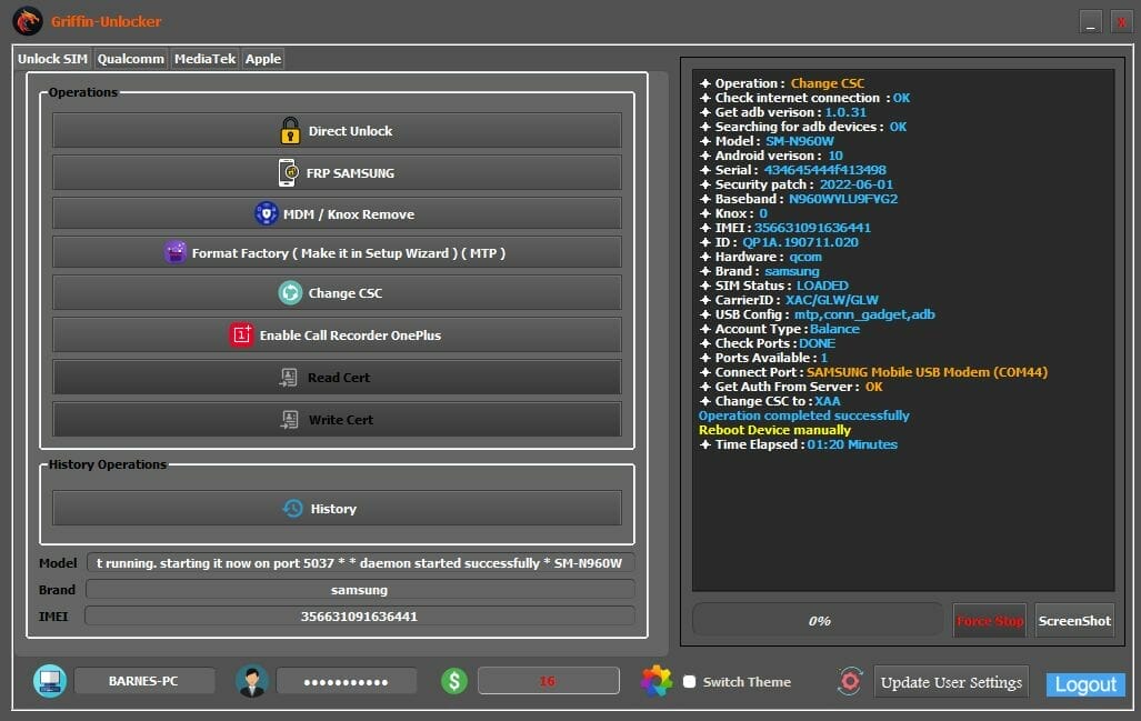 Griffin unlocker Griffin unlocker