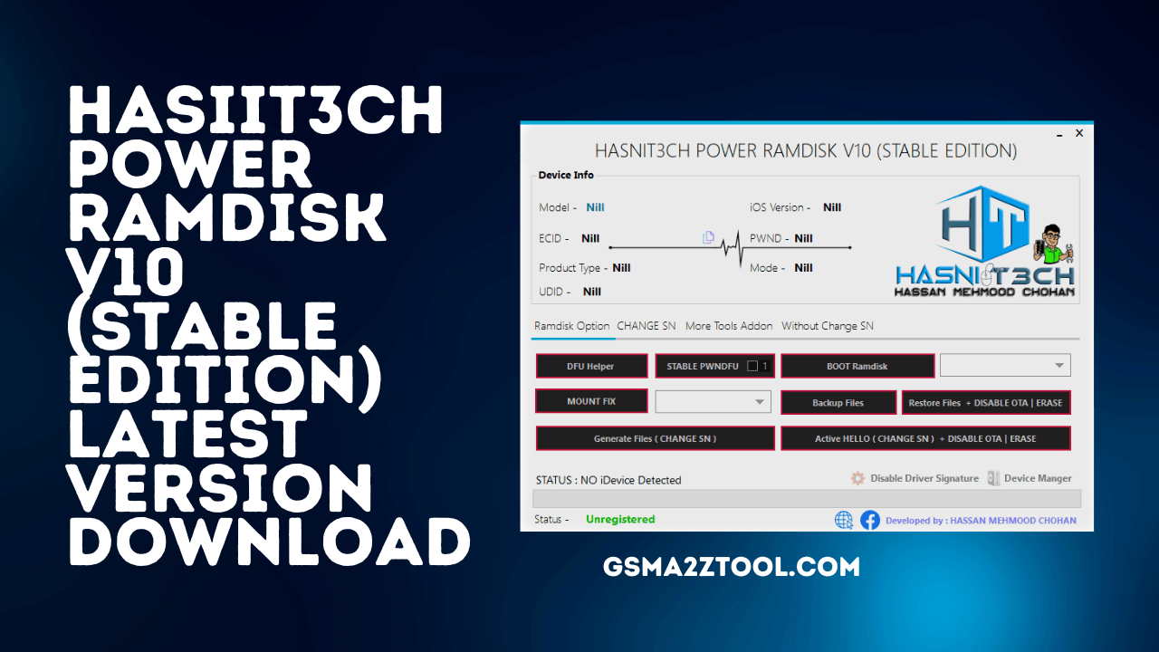 Hasiit3ch power ramdisk v10 (stable edition) latest version tool download