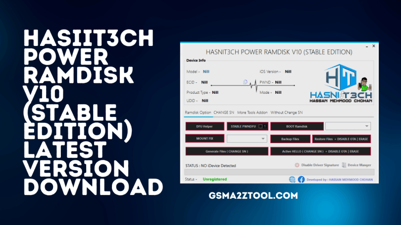 HASIIT3CH Power RAMDISK v10 (Stable Edition) Latest Version Tool Download