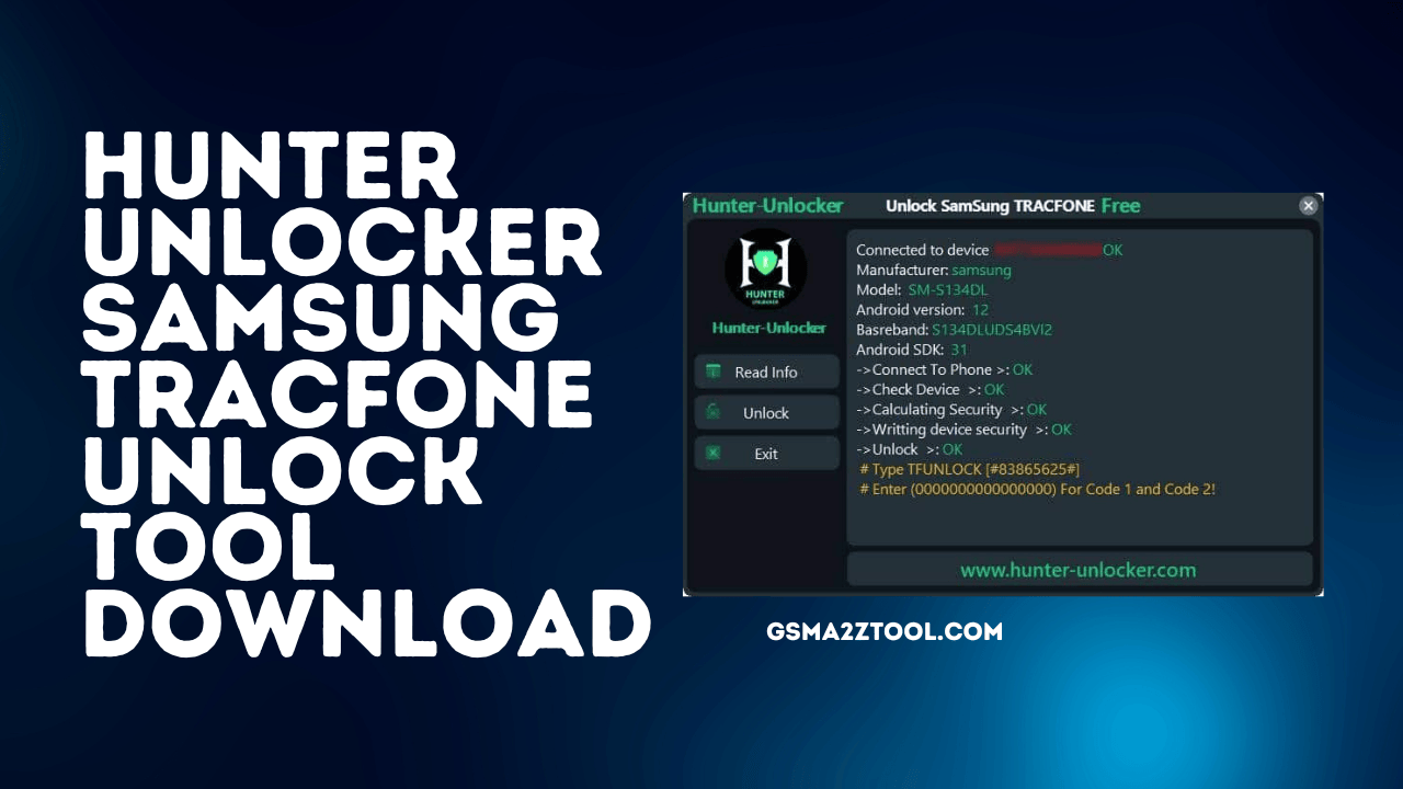 Download hunter unlocker samsung tracfone unlock tool