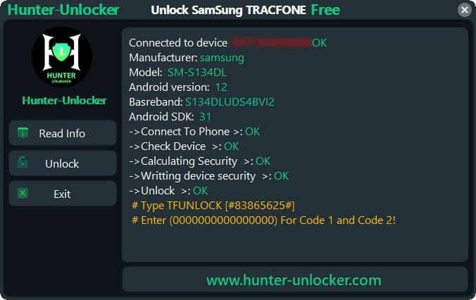 Samsung Tracfone Unlock Tool