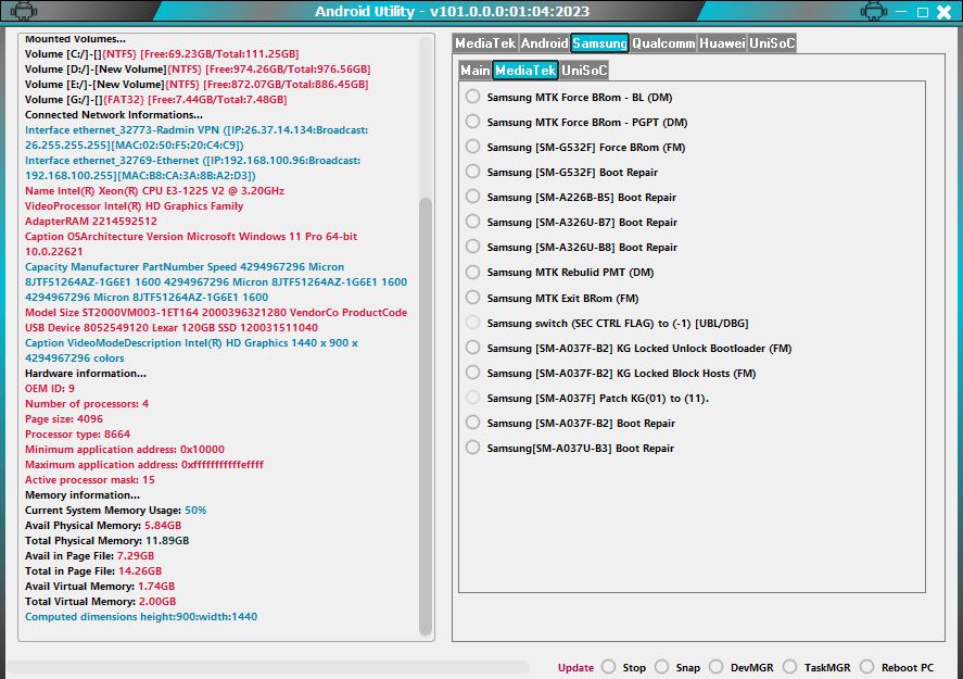 Mtk auth bypass tool