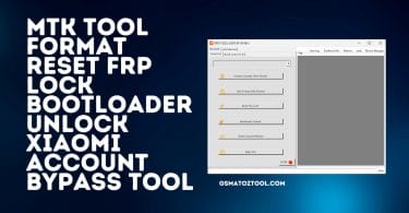 MTK Tool Format Reset FRP Lock Bootloader Unlock Xiaomi Account Bypass Tool