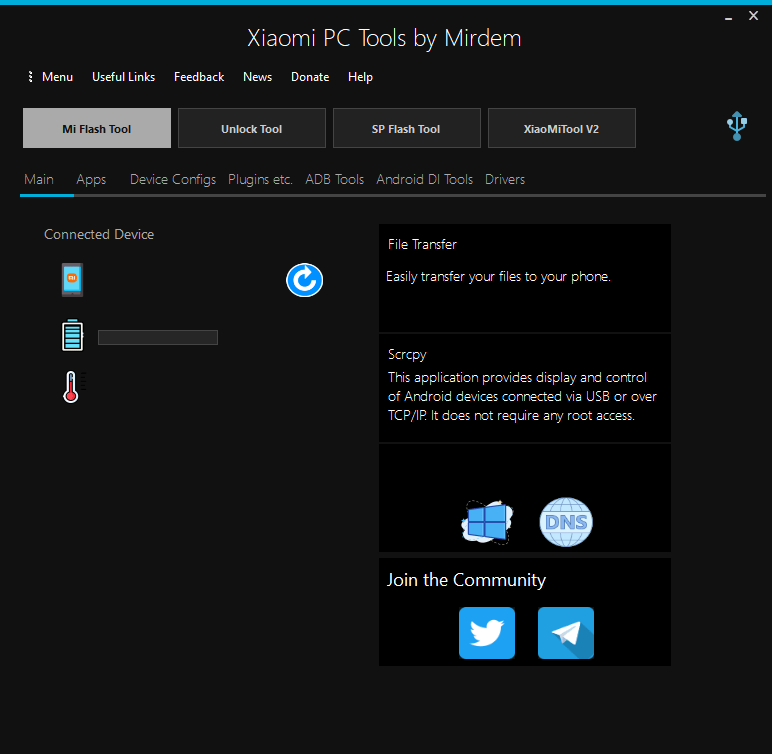 Xiaomi pc tools Xiaomi pc tools