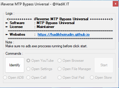 Ireverse mtp bypass universal – @hadik it