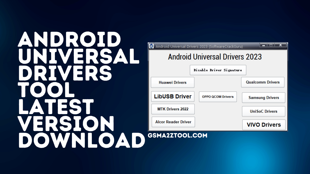 Android universal drivers free tool download