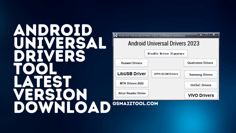 Android Universal Drivers Free Tool Download