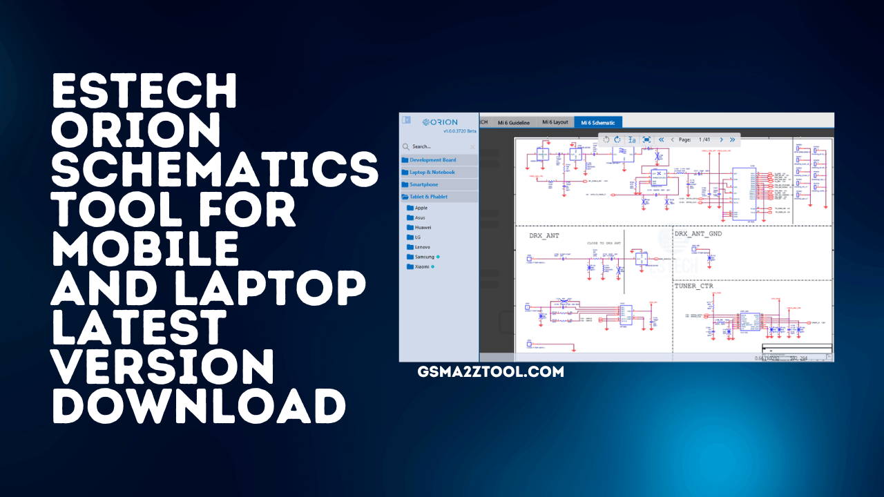 Orion estech schematics tool latest version download Orion estech schematics tool latest version download