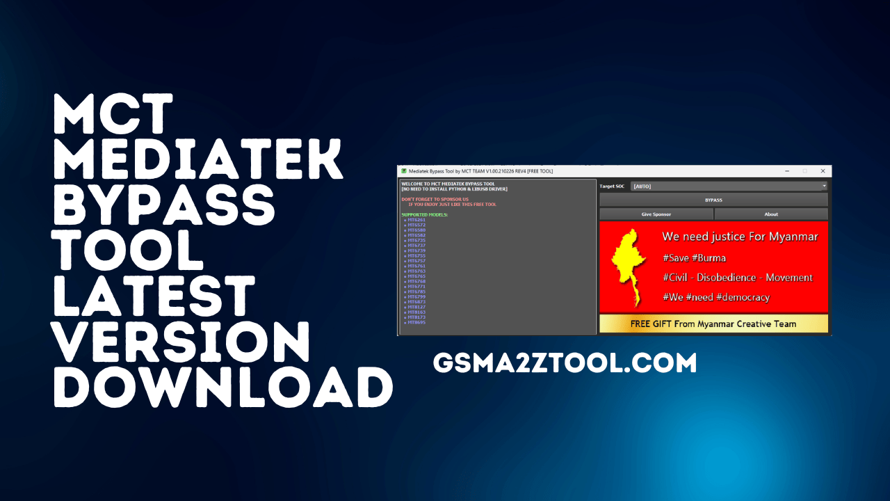 Mct mtk bypass tool all version free download Mct mediatek bypass tool latest version download