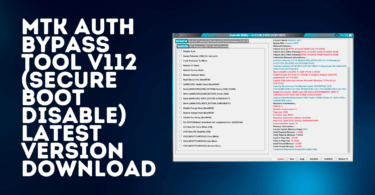 Mtk meta utility v112 latest mtk auth bypass tool download
