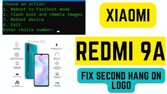 Xiaomi redmi 9a (dandelion) fix tool (hang on logo after repair imei) download