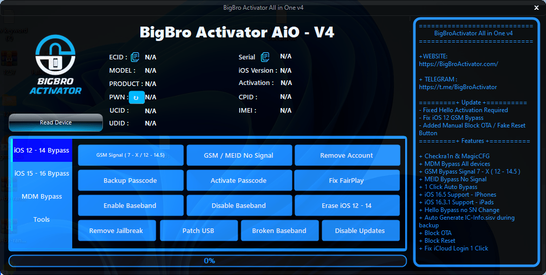 Bigbro activator aio v5