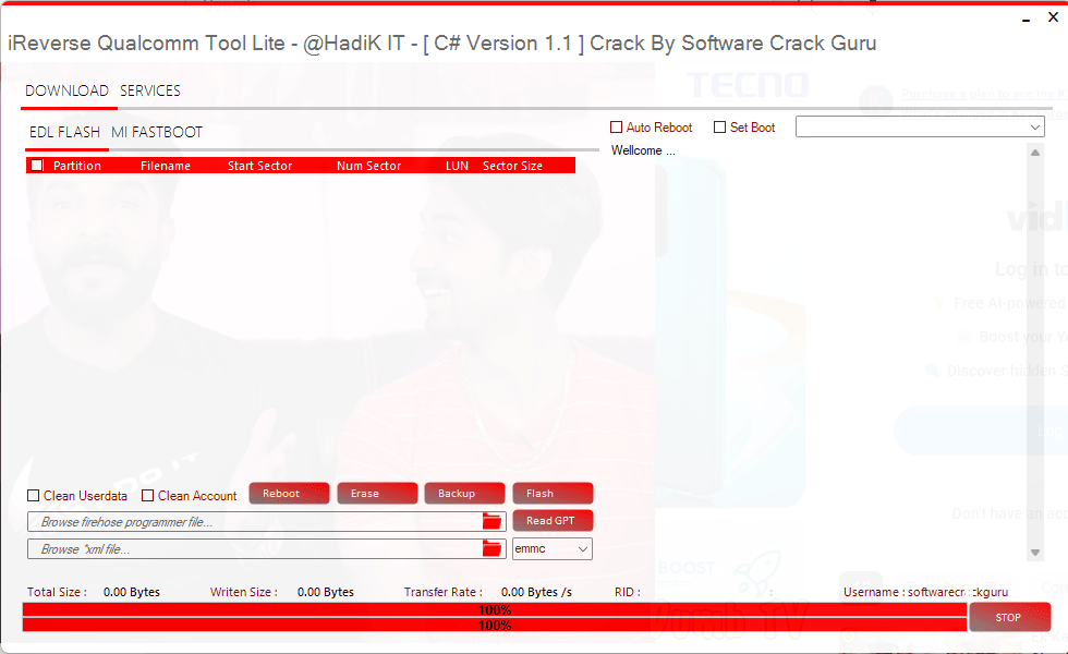 Ireverse qualcomm lite tool v1. 1 Ireverse qualcomm lite tool v1. 1