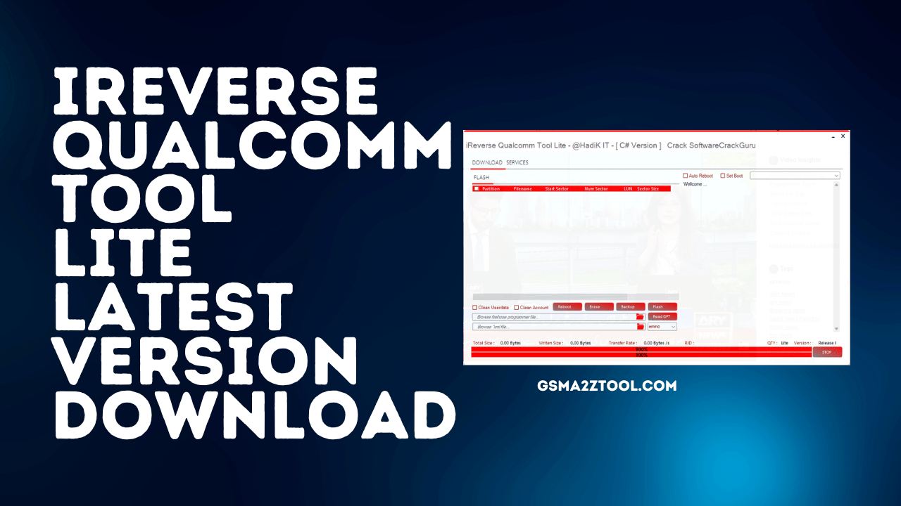 Download ireverse qualcomm tool lite latest version