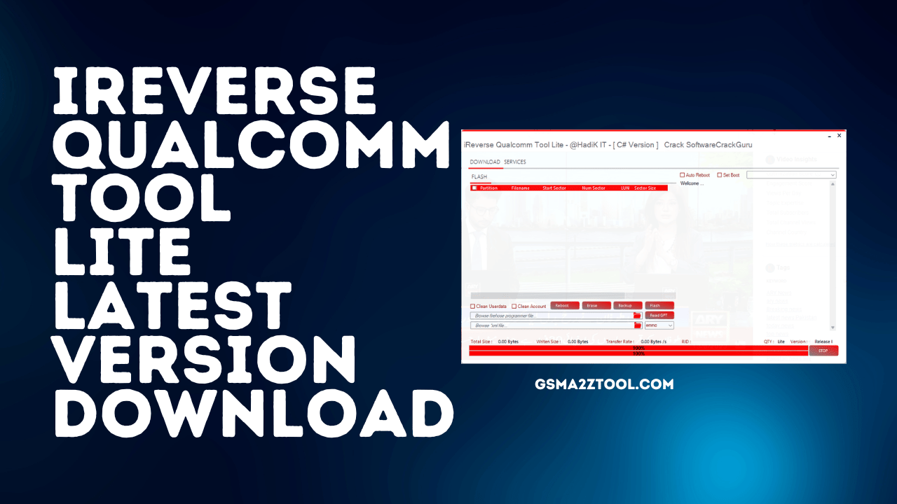 Download ireverse qualcomm tool lite latest version Download ireverse qualcomm tool lite latest version