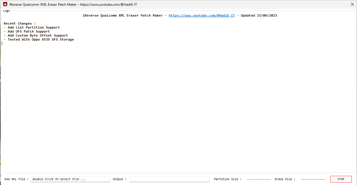 Ireverse qualcomm xml eraser patch maker Ireverse qualcomm xml eraser patch maker