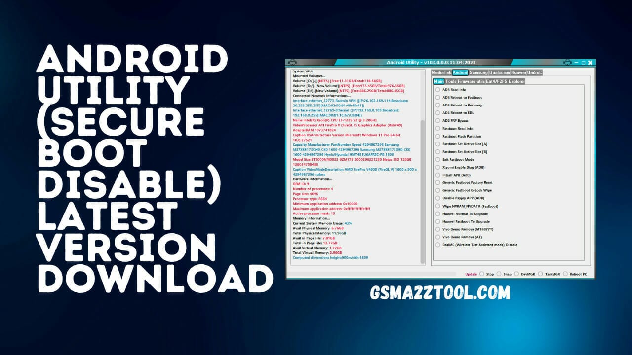 Mtk auth bypass tool (secure boot disable) latest version download