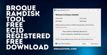 Broque Ramdisk Tool Free ECID Registered Latest Version Download