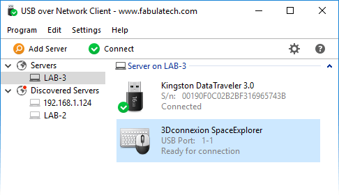 Download usb over network