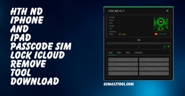 HTH ND iPhone and iPad Passcode Sim Lock iCloud Remove Tool Download