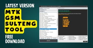 Mtk gsm sulteng tool v1. 4. 1 download latest version