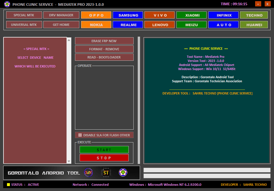 Phone clinic service tool