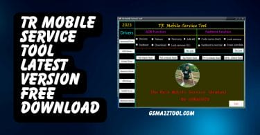 TR Mobile Service Tool Free Download