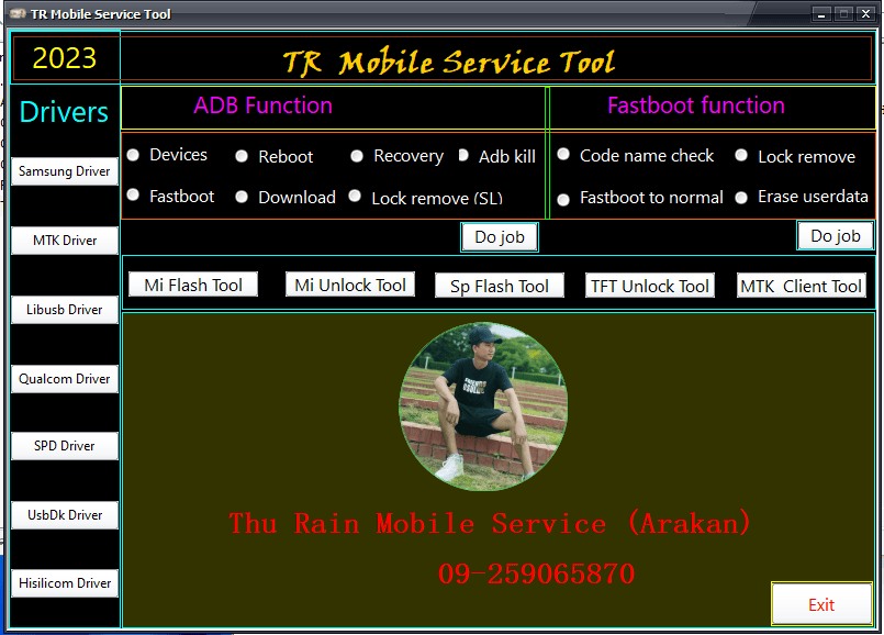 TR Mobile Service Tool