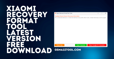 Xiaomi Recovery Format Tool Latest Version Free Download