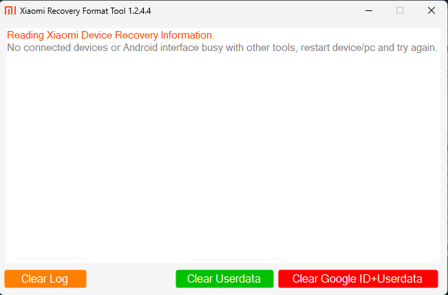 Xiaomi recovery format tool Xiaomi recovery format tool