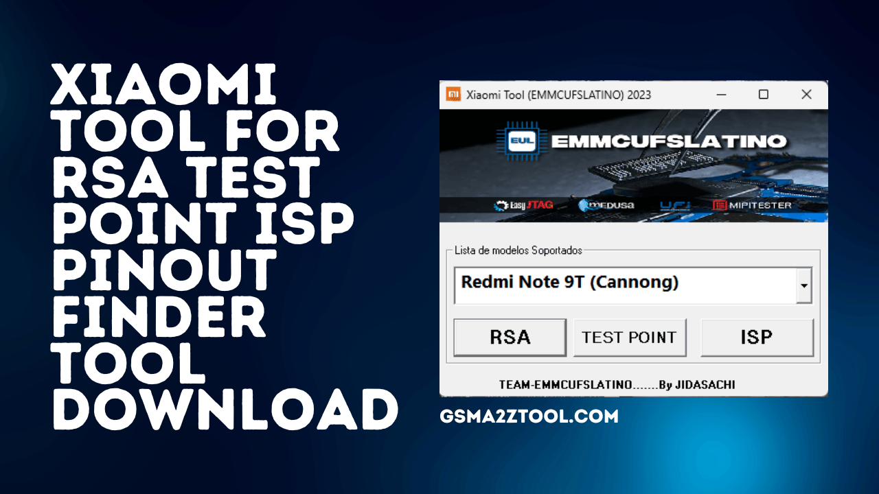 Xiaomi tool for rsa test point isp pinout finder download