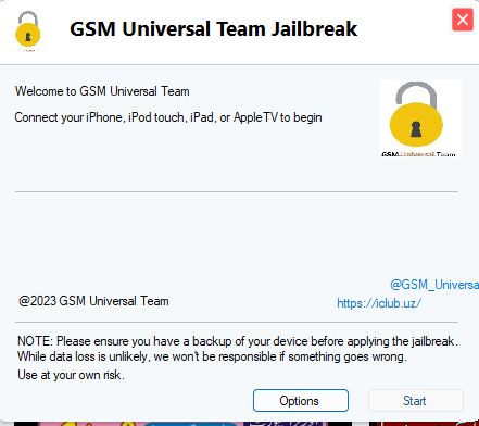 Download GSM Universal Team Jailbreak Tool