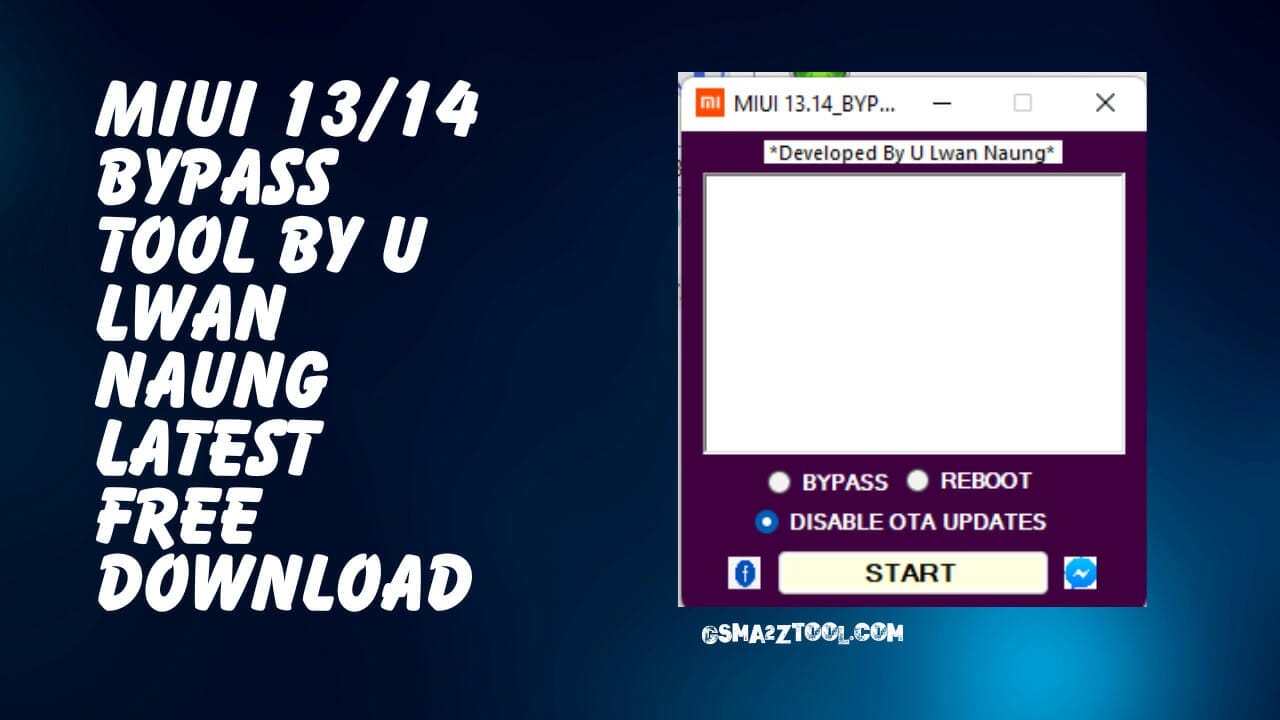 Miui 13/ 14 bypass tool by u lwan naung free download Miui 13/ 14 bypass tool by u lwan naung free download